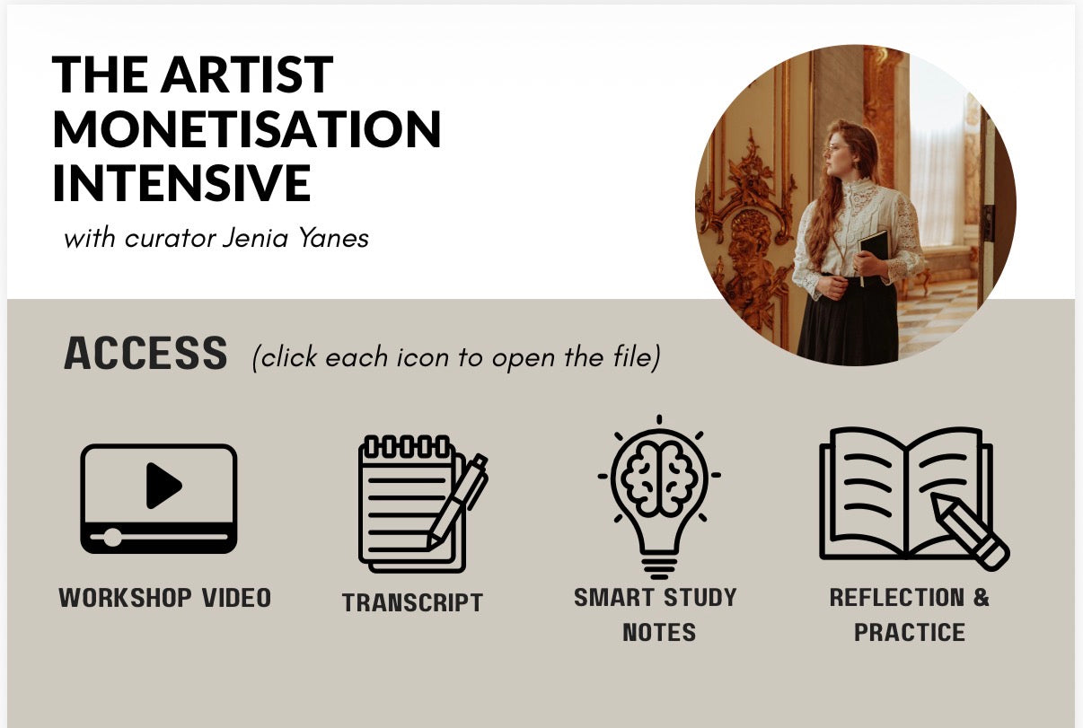The Artist Positioning & Monetisation Intensive